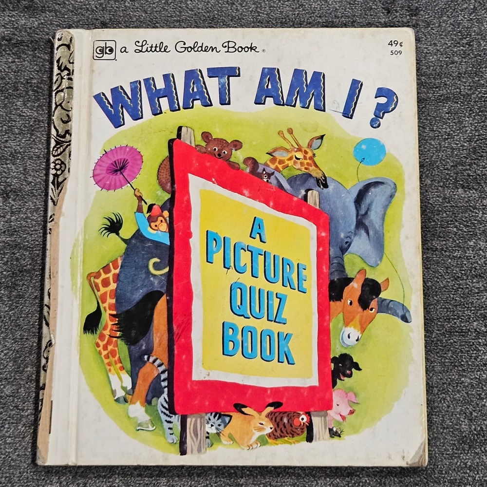 What Am I A Picture Quiz Book Little Golden Book‎ 1975 by Ruth Leon